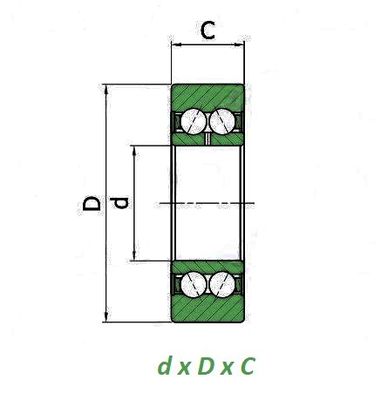305707 C-2Z SKF