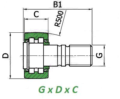 PWKR 40 2RS GBM